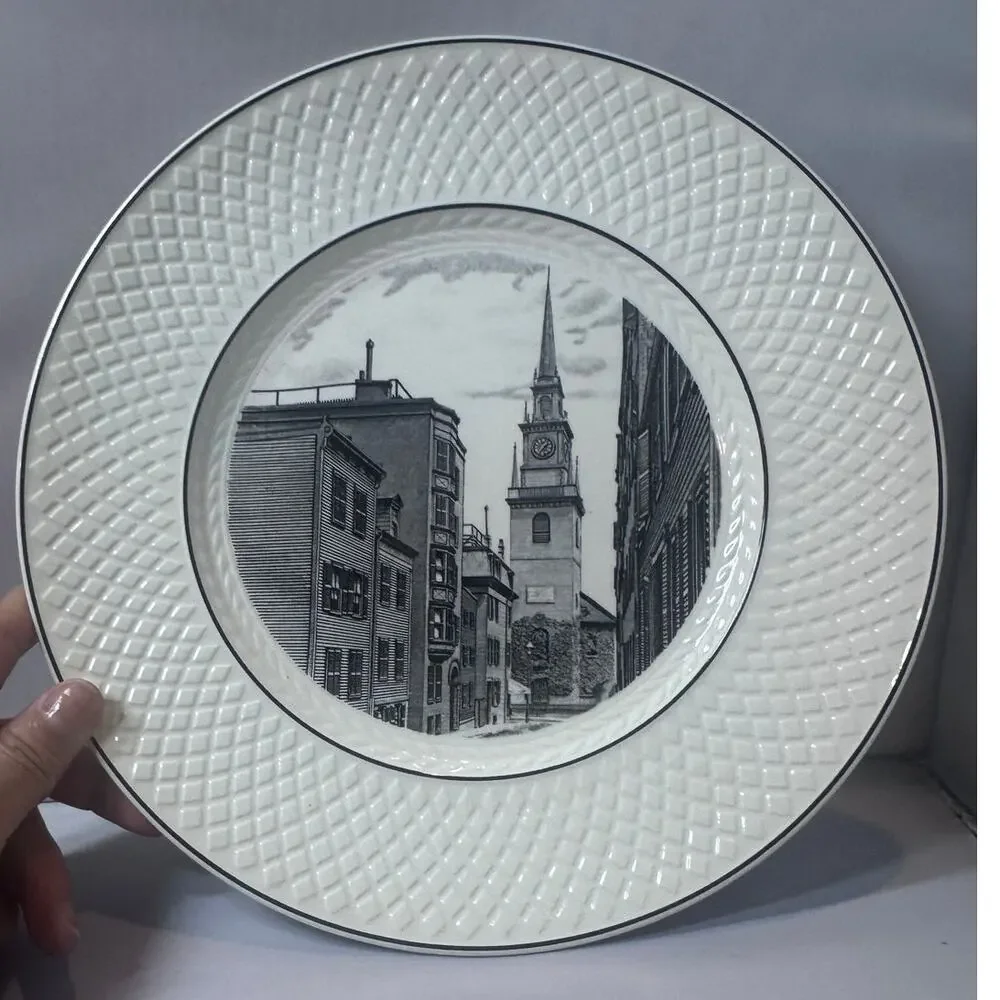 Copeland Spode Mansard set of 4‎ plates - 